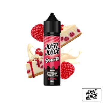 Aroma Desserts White Chocolate Raspberry Cheesecake 12ml (Longfill) – Just Juice