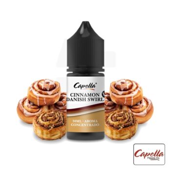 Tapervaper Distribuidor De Cigarrillos Electrónicos | Tapervaper Aroma Cinnamon Danish Swirl V2 30ml – Capella