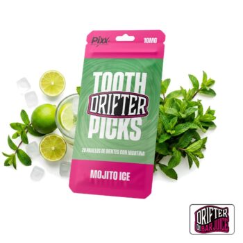 Palillos de Nicotina Mojito Ice 10mg – Drifter (Pack de 20)