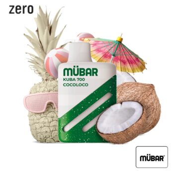 Vaper Desechable Kuba 700 Cocoloco 0mg Mübar