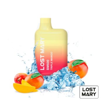 Vaper Desechable BM600 Triple Mango 20mg Lost Mary