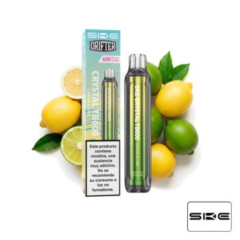 Vaper Desechable Crystal TB600 Lemon Lime 20mg SKE x Drifter