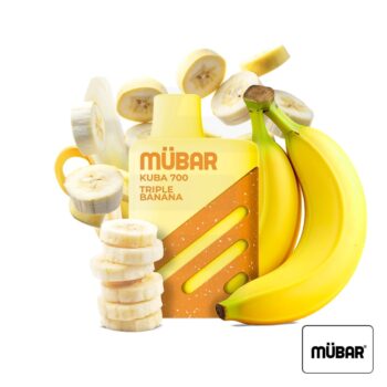 Vaper Desechable Kuba 700 Triple Banana 20mg Mübar
