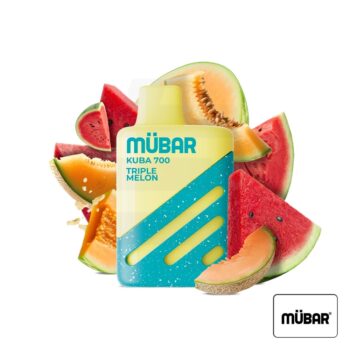 Vaper Desechable Kuba 700 Triple Melon 20mg Mübar