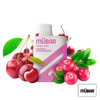 Vaper Desechable Kuba 700 Cherry Cranberry 0mg Mübar