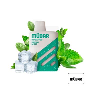 Vaper Desechable Kuba 700 Fresh Mint 0mg Mübar