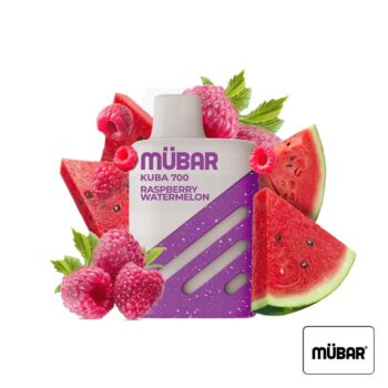 Vaper Desechable Kuba 700 Raspberry Watermelon 0mg Mübar