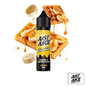 Aroma Desserts Banana Caramel Waffle 12ml (Longfill) – Just Juice