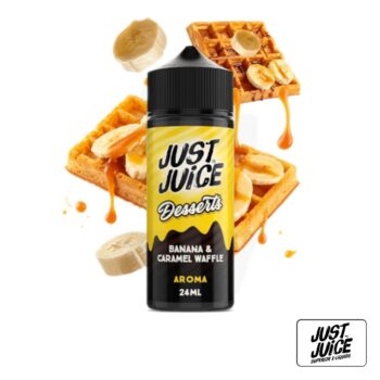 Aroma Desserts Banana Caramel Waffle 24ml (Longfill) – Just Juice