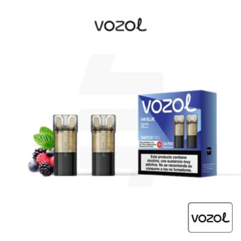Cartucho Precargado Switch Pro Mr. Blue Vozol (Pack de 2)