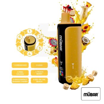 Tapervaper Distribuidor De Cigarrillos Electrónicos | Tapervaper Vaper Desechable 6en1 240K Sweet Creamy 0mg Mübar