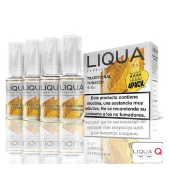 Traditional Tobacco 30ml (3+1) – Liqua